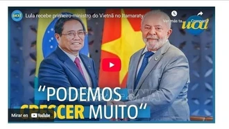 Truyền thông Brazil đưa tin đậm nét hoạt động của Thủ tướng Phạm Minh Chính tại Rio de Janeiro