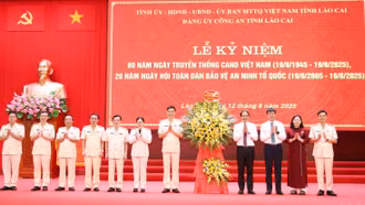 Sáng mãi hình ảnh người chiến sĩ Công an Lào Cai trong lòng dân