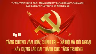 Kỳ III: Tăng cường văn hóa, chính trị - xã hội và đối ngoại xây dựng Lào Cai thành cực tăng trưởng