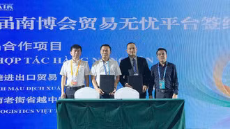 Doanh nghiệp tỉnh Lào Cai (Việt Nam) và tỉnh Vân Nam (Trung Quốc) ký kết 4 hợp đồng 