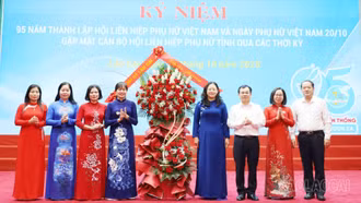 Lào Cai: Kỷ niệm 95 năm thành lập Hội Liên hiệp Phụ nữ Việt Nam