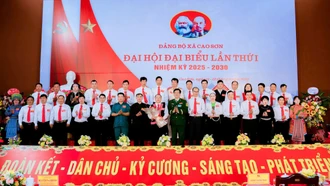 Đại hội Đảng bộ xã Cao Sơn lần thứ I, nhiệm kỳ 2025 – 2030 thành công tốt đẹp