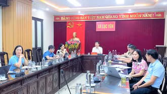 Xã Lục Yên triển khai demo phần mềm quản lý, tổng hợp ý kiến của cử tri