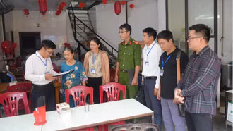 Xã Tả Van ra quân kiểm tra, chấn chỉnh hoạt động kinh doanh dịch vụ, du lịch