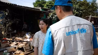 UNICEF kêu gọi 'tốc độ và hành động' để hỗ trợ trẻ em vùng lũ