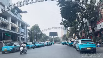 Nhức nhối tình trạng vi phạm trật tự giao thông tại khu vực Cửa khẩu Quốc tế đường bộ Lào Cai