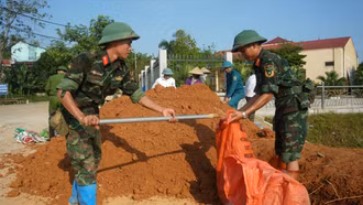Xã Trấn Yên chủ động ứng phó với hoàn lưu bão số 11
