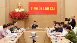 Bí thư Tỉnh ủy Trịnh Việt Hùng chủ trì phiên họp thứ Nhất của Ban Chỉ đạo phòng, chống tham nhũng, lãng phí, tiêu cực tỉnh