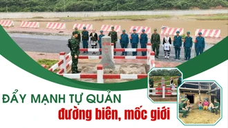 Đẩy mạnh tự quản đường biên, mốc giới