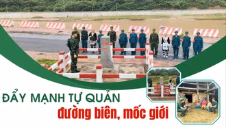Đẩy mạnh tự quản đường biên, mốc giới