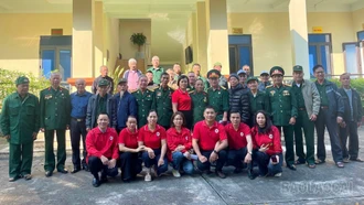 26 nạn nhân chất độc da cam tham gia chương trình xông hơi giải độc 