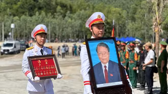 Lễ an táng nguyên Chủ tịch nước Trần Đức Lương