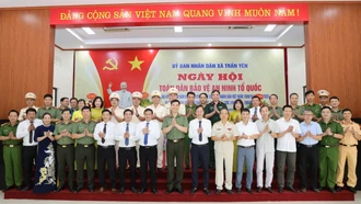 Các địa phương trong tỉnh tổ chức Ngày hội toàn dân bảo vệ an ninh Tổ quốc