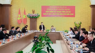 Thẩm định điều chỉnh Quy hoạch tỉnh Lào Cai thời kỳ 2021 - 2030, tầm nhìn đến năm 2050