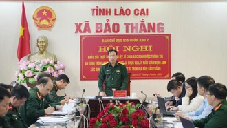 Khảo sát, chuẩn bị lấy mẫu ADN xác định danh tính hài cốt liệt sĩ tại xã Bảo Thắng