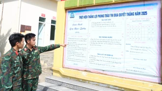 Giữ vững danh hiệu đơn vị Quyết thắng