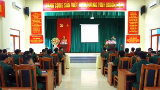 Đảng ủy Quân sự tỉnh lấy phiếu tín nhiệm đối với Ban Chỉ huy Phòng thủ khu vực 4 – Nghĩa Lộ