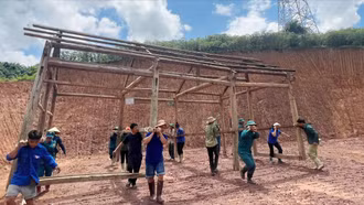 Tuổi trẻ Lào Cai góp sức đưa Dự án đường dây 500 kV Lào Cai – Vĩnh Yên về đích đúng tiến độ