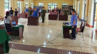 Toà án nhân dân khu vực I - Lào Cai xét xử lưu động hai vụ án hình sự