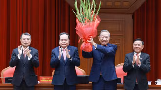 Trung ương thống nhất tuyệt đối bầu đồng chí Tô Lâm giữ chức Tổng Bí thư Ban Chấp hành Trung ương Đảng khóa XIV