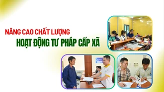 Nâng cao chất lượng hoạt động tư pháp cấp xã