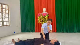 50 người được tập huấn kiến thức, kỹ năng phòng chống tai nạn thương tích trẻ em