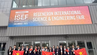 Học sinh Việt Nam nhận thêm một giải Đặc biệt tại Regeneron ISEF 2025