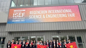 Học sinh Việt Nam nhận thêm một giải Đặc biệt tại Regeneron ISEF 2025