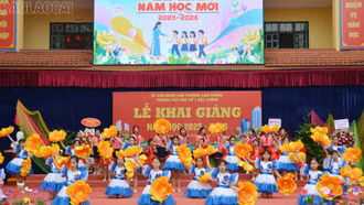 Các trường học trên địa bàn tỉnh tưng bừng tổ chức khai giảng năm học mới