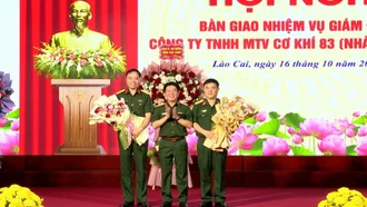 Công ty TNHH MTV Cơ khí 83 tổ chức Hội nghị bàn giao nhiệm vụ giám đốc