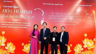 Lào Cai có 1 điển hình được tôn vinh tại Chương trình “Hồ Chí Minh – hành trình khát vọng 2024”