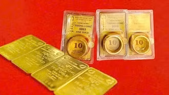 Giá vàng đồng loạt giảm mạnh