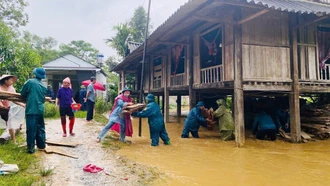 Tập trung khắc phục hậu quả thiên tai do hoàn lưu bão số 5 gây ra trên địa bàn tỉnh Lào Cai