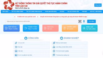 Thực hiện Khung triển khai dịch vụ công trực tuyến