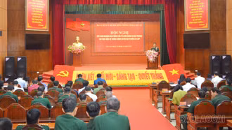 Hội nghị rút kinh nghiệm hoạt động của tổ chức quân sự địa phương