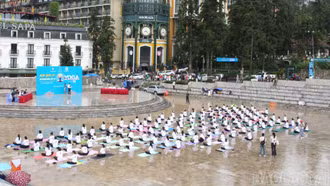 Lào Cai hưởng ứng Ngày Quốc tế Yoga năm 2025