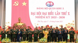 Thư của Đại hội đại biểu Đảng bộ Quân khu 2 lần thứ X, nhiệm kỳ 2025 - 2030