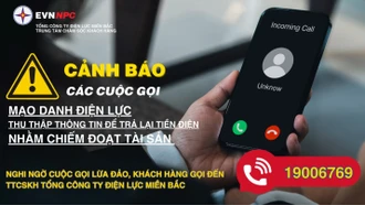 Cảnh giác trước các cuộc gọi mạo danh nhân viên điện lực