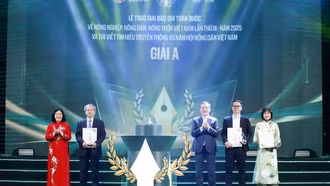 Chính thức khởi động giải báo chí toàn quốc về 'tam nông' lần thứ IV và thi ảnh 'Nông thôn Việt Nam 40 năm đổi mới'