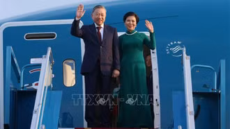 Tổng Bí thư Tô Lâm và Phu nhân lên đường thăm chính thức Malaysia