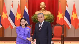 Tổng Bí thư Tô Lâm tiếp Thủ tướng Thái Lan