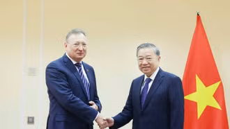 Tổng Bí thư Tô Lâm tiếp một số doanh nghiệp tại Liên bang Nga