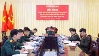 Bộ CHQS tỉnh tham gia tập huấn về quản lý tàu bay không người lái và phương tiện bay khác 