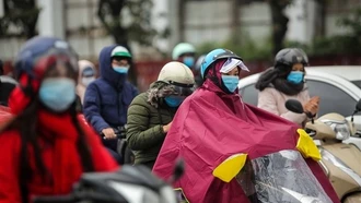 Không khí lạnh tăng cường, miền Bắc mưa và rét