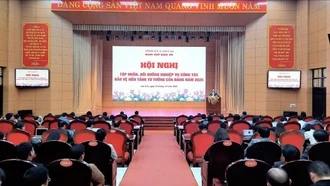 Tập huấn, bồi dưỡng nghiệp vụ công tác bảo vệ nền tảng tư tưởng của Đảng