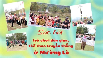 Sức hút trò chơi dân gian, thể thao truyền thống ở Mường Lò