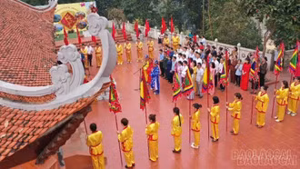 Nhiều hoạt động ấn tượng và ý nghĩa tại Lễ hội đền Đại Cại