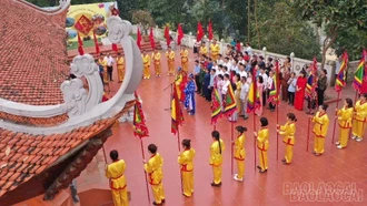Nhiều hoạt động ấn tượng và ý nghĩa tại Lễ hội đền Đại Cại