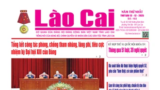 Báo Lào Cai Thường kỳ số 102 ra ngày 12/12/2025