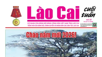Báo Lào Cai Cuối tuần số 27 ra ngày 3/1/2026